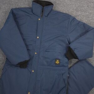 Refrigiwear ChillBreaker Coveralls Mens 2XL Navy Extreme Cold 0°F Comfort 0440R